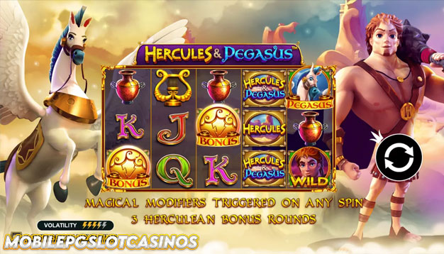 Mainkan Slot Hercules And Pegasus – Petualangan Mitologi