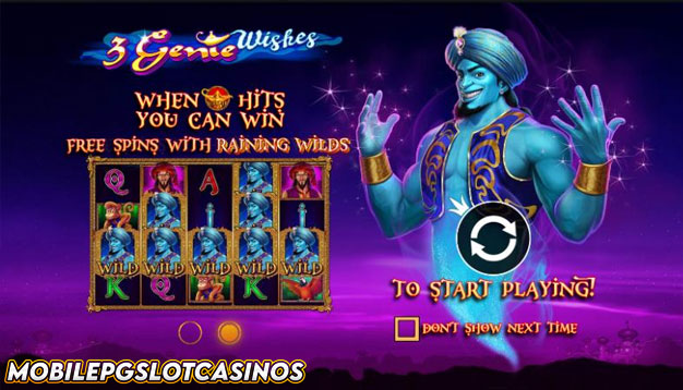 SLOT 3 Genie Wishes: Permainan Slot Ajaib Online